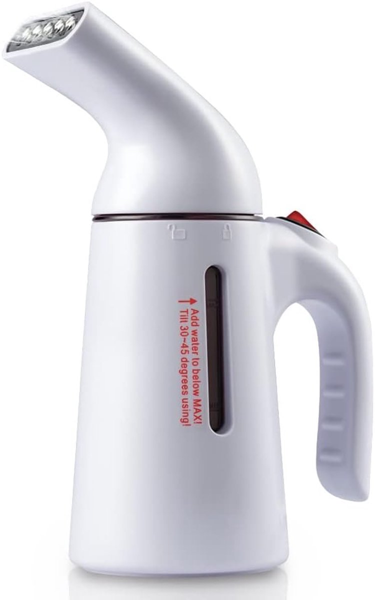 Handheld mini-stoomstrijkijzer, 700 W, draagbare krachtige stoommachine voor het verwijderen van vouwen uit kledingstoffen