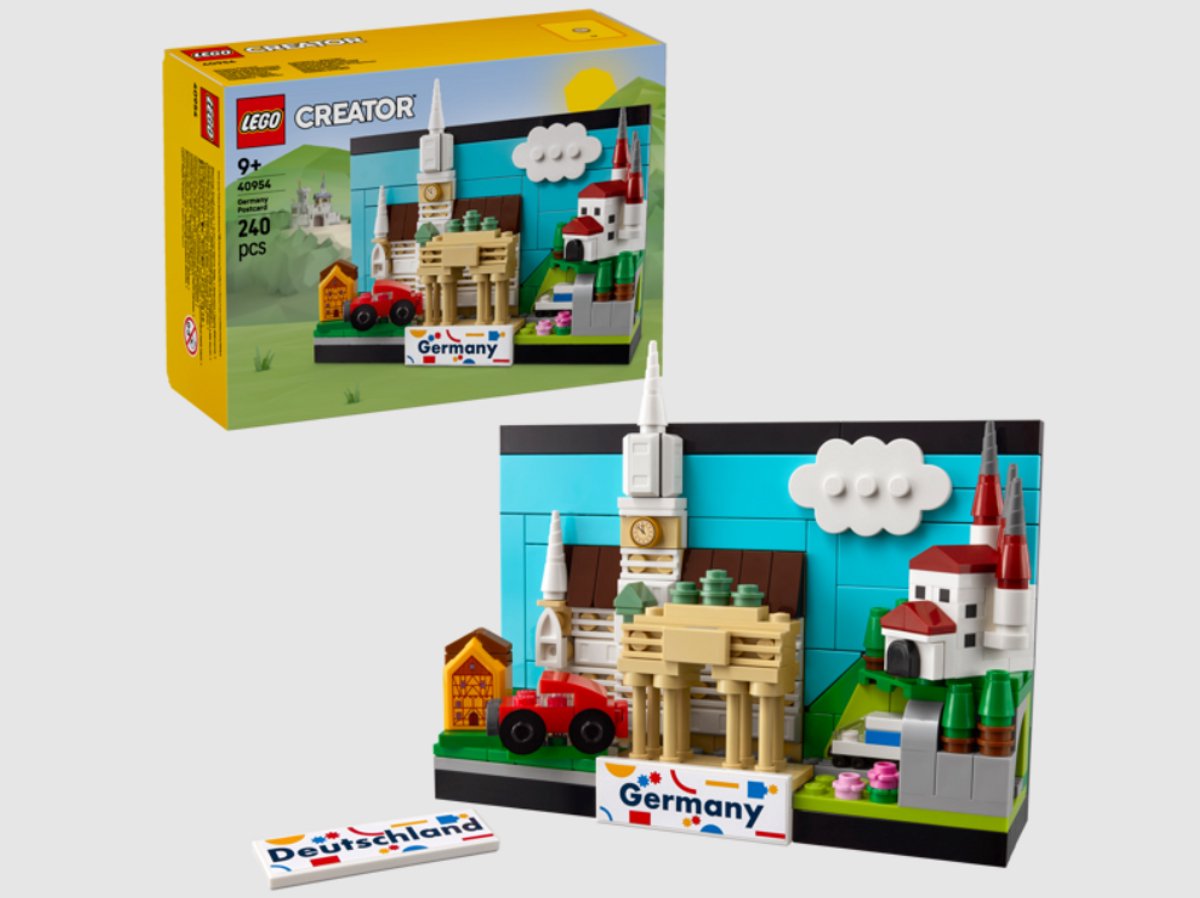 Lego 40954- Ansichtkaart van Duitsland