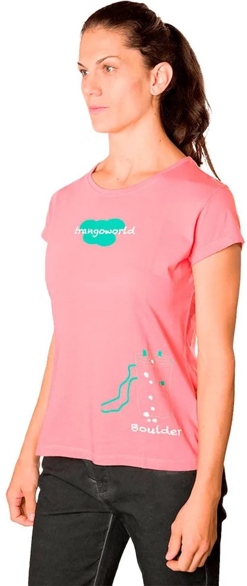 Trangoworld Berriel T-shirt Met Korte Mouwen Vrouw Roze