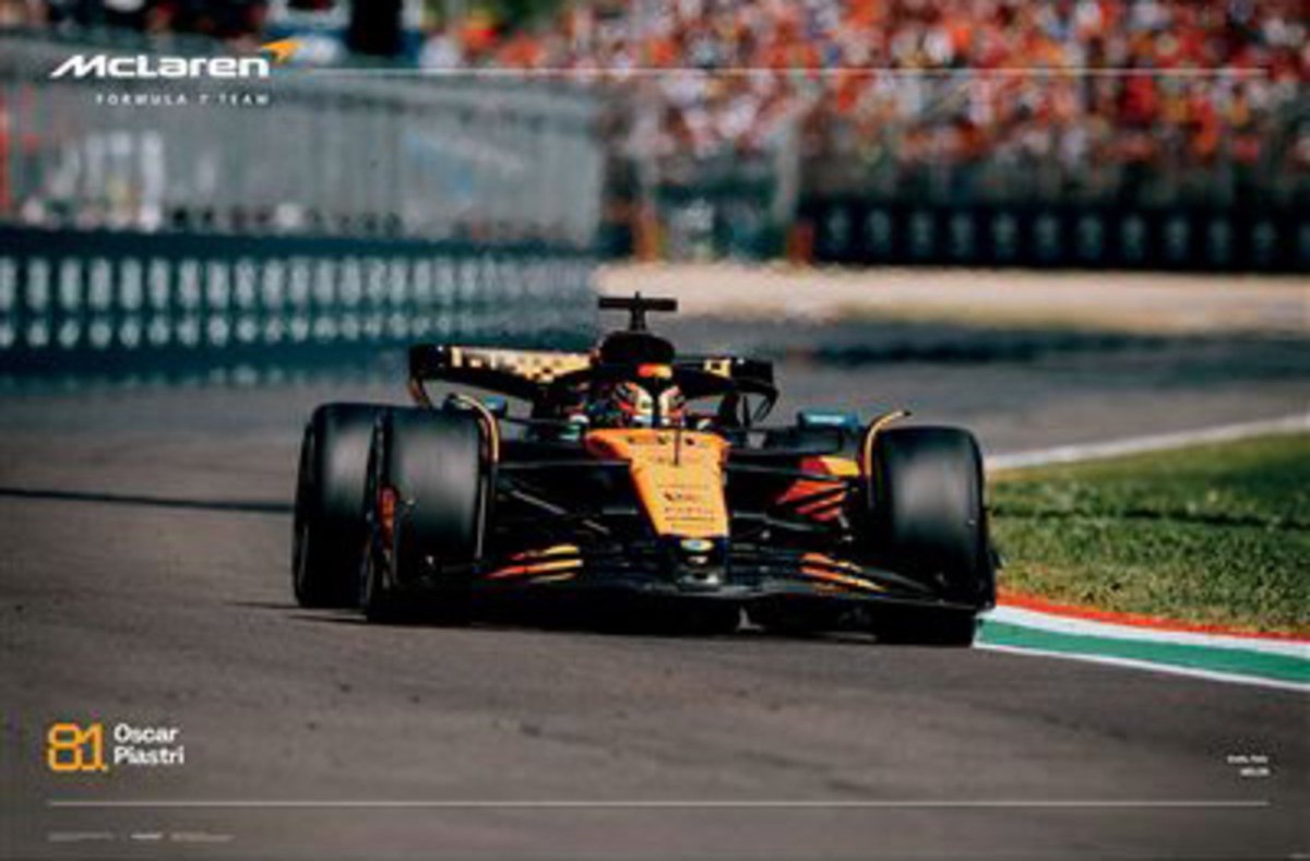 Pyramid Poster F1 - Oscar Piastri - Imola 91,5x61cm Divers