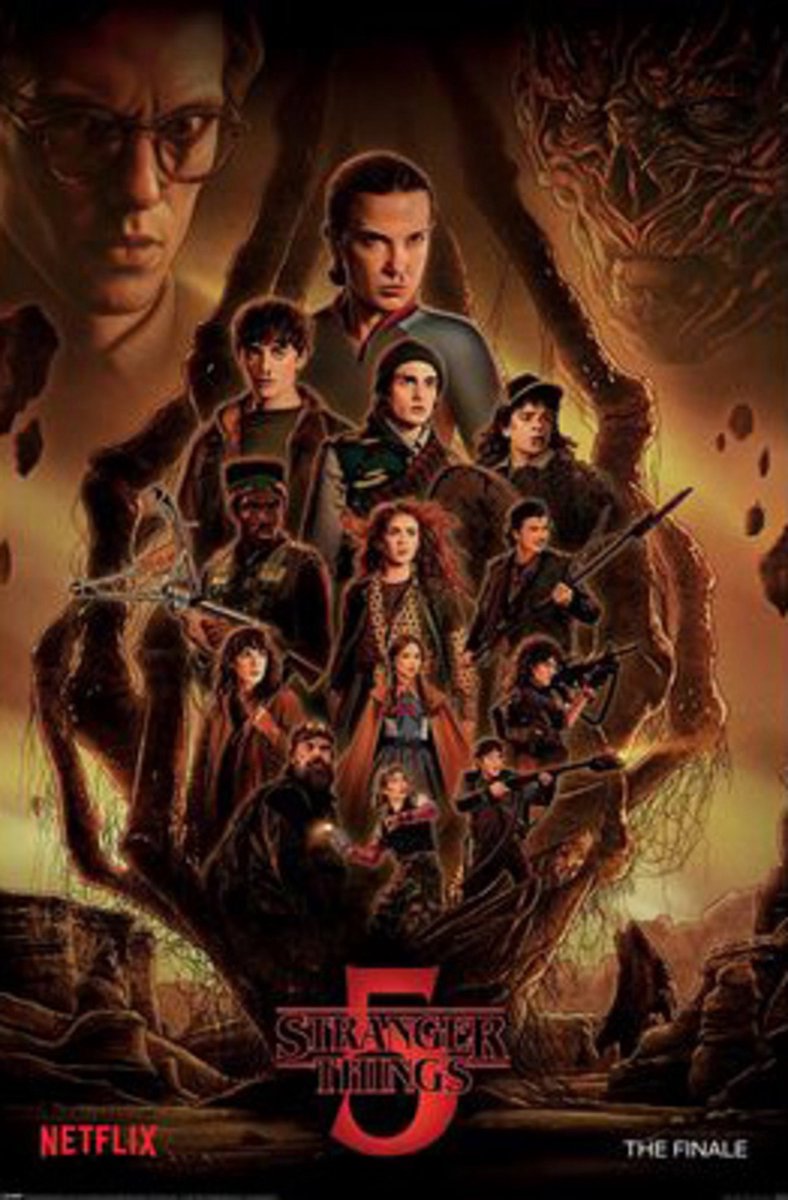 Pyramid Poster Stranger Things - S5 - The Finale 61x91,5cm Divers