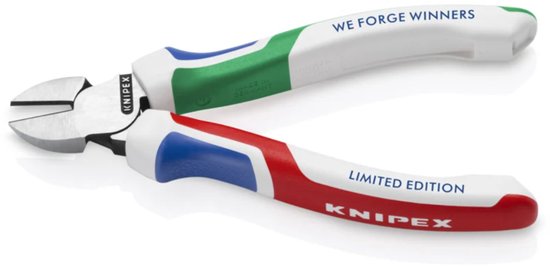 Knipex Limited Edition Zijsnijtang - Rood Wit Blauw - 70 02 160 S7