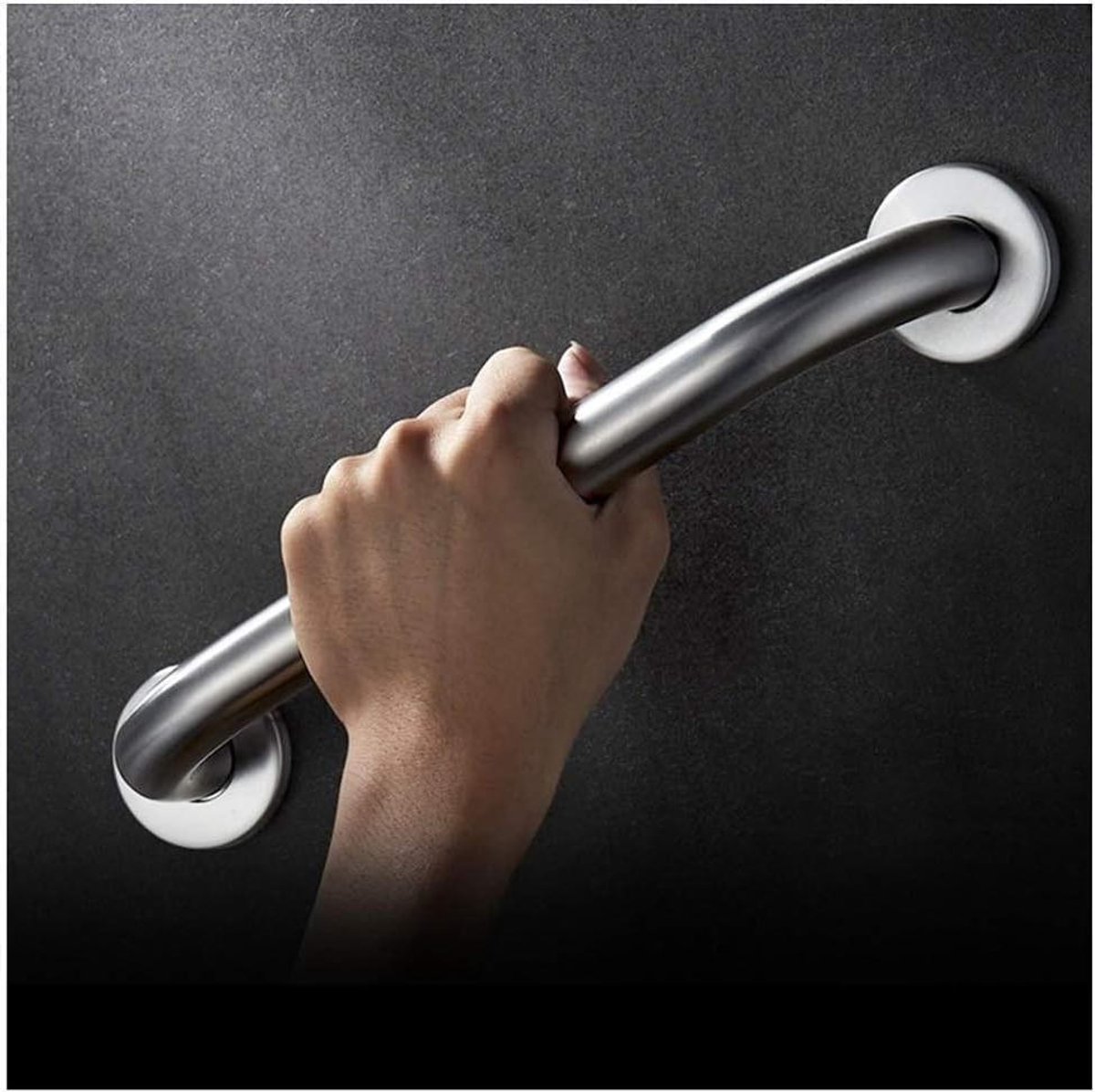 Badkamer Handgreep - Douchegreep Veiligheidsgreep - Veiligheid Verhogen - Roestvrij Staal - 50 cm - Mat