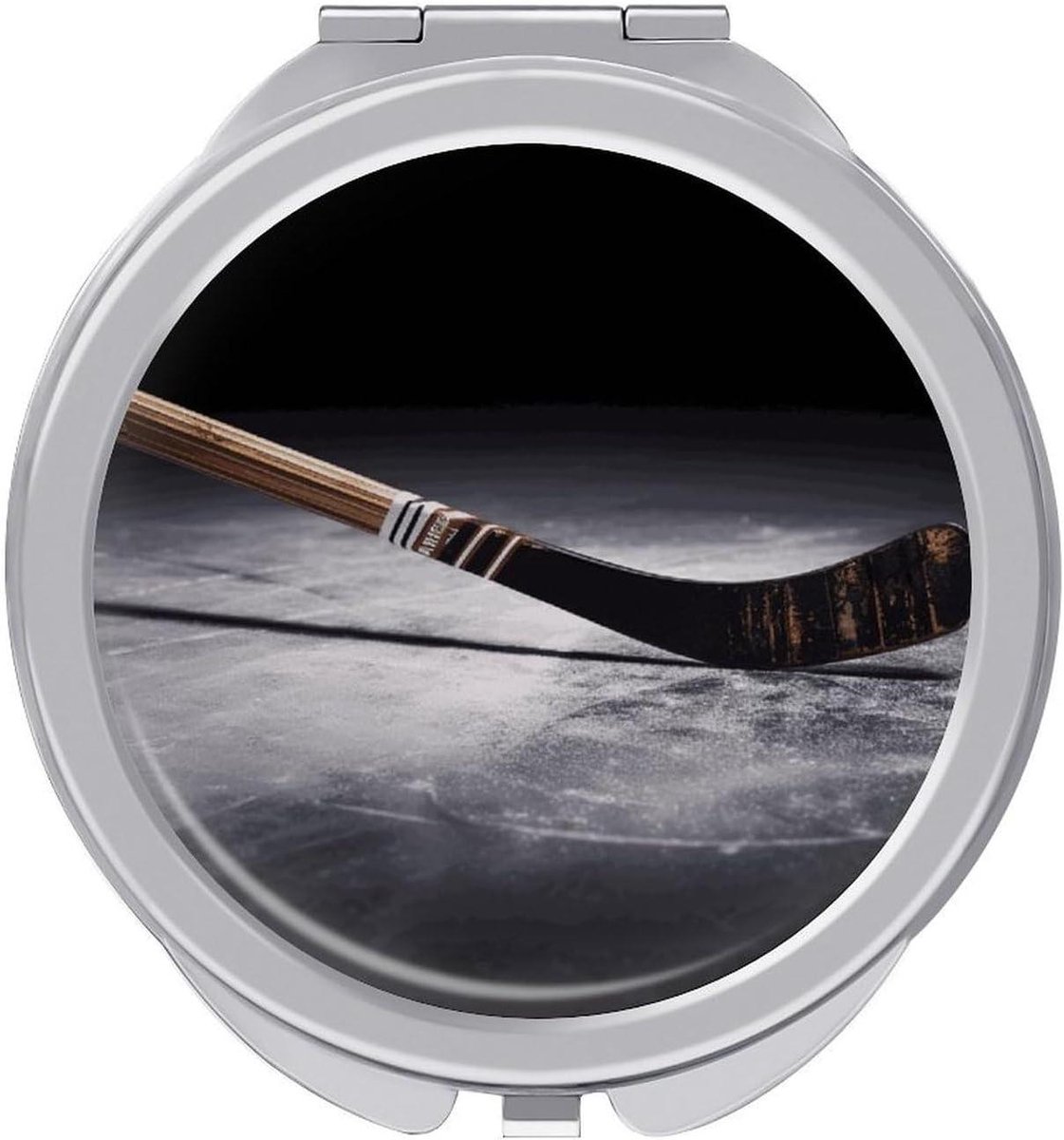 Make-up Spiegel - Zakspiegel Handspiegel - Make-up Aanbrengen - 1x 2x Vergroting - 2.4 Inch Diameter - Stijl
