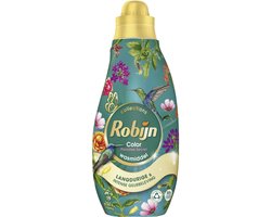 Robijn - Klein & Krachtig Wasmiddel Color Paradise Secret 19 Wasbeurten - 8 x 665 ml - Voordeelverpakking