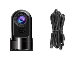 Mini ADAS Ingebouwde Camera 1080P HD – 360° Draaibaar – Voorcamera met Rijassistent – 24-uurs Parkeermodus – Bewegingsbewaking – Nachtzicht – Loopopname