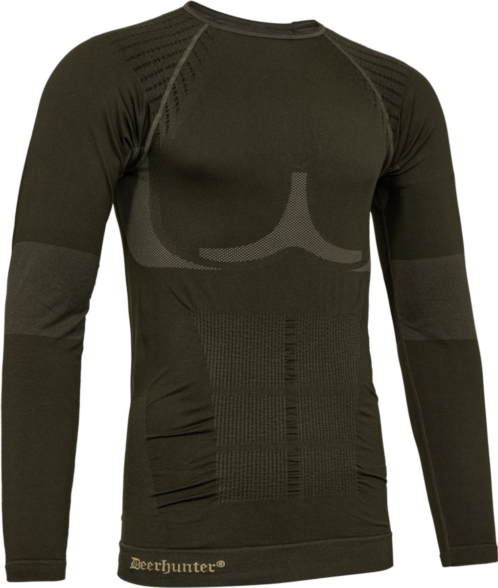 Deerhunter Performance Ondershirt Outdoor Ondershirt Scandinavisch Ondershirt Lange Mouwen Ondershirt Cypress