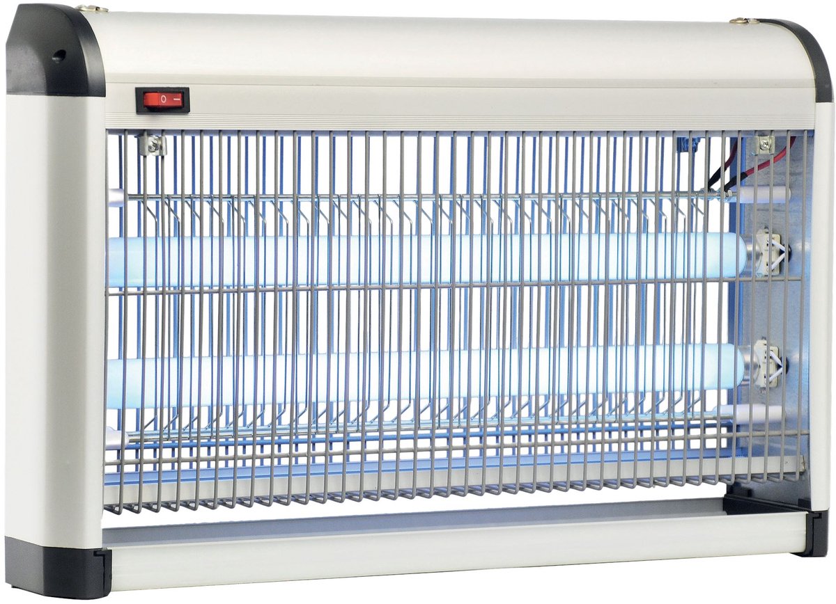 Weitech WK0128 Insect Killer Insectenlamp - 100 m² - UV Licht - Beschermt ruimtes tot wel 100 m² - Staand of hangend te gebruiken - Zeer robuust en schokbestendig