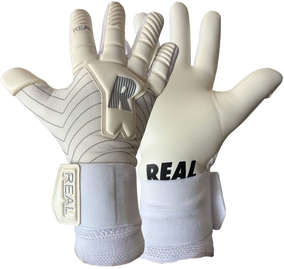 Real Silver 640 Keepershandschoenen - White/Grey