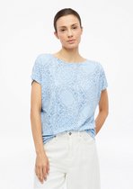 s.Oliver - female - Soepelvallend T-shirt met afgezakte schouders