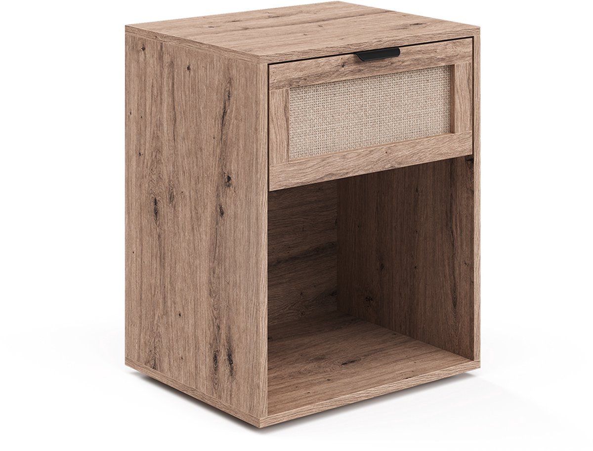 Vicco Nachtkastje Elven, Eiken, 47 x 60 cm met 1 lade