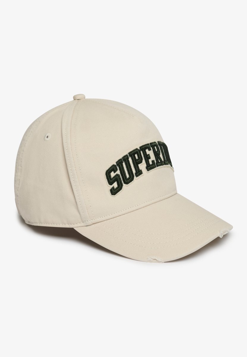 Superdry Varsity Logo Truckercap Lighter Stone