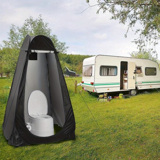 Outdoor Verandertent Toilet Tent - Camping Douche Tent - Mobiele Buiten Privacy Tent - Draagbare Kamptent - Groen. van OutDoor — afbeelding 3