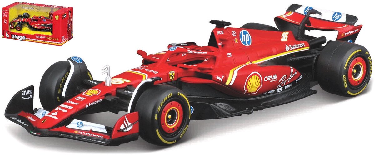 Ferrari SF-24 - Charles Leclerc - 2024 - Bburago 1:43