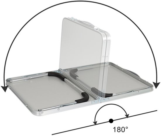 Opvouwbare Campingtafel - Lichtgewicht & Compact - Tafel voor Kamperen, Tuin, Picknick en Laptop — afbeelding 3