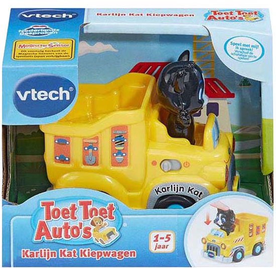 VTech - Toet Toet Auto's - Karlijn Kat Kiepwagen van Merkloos — afbeelding 3