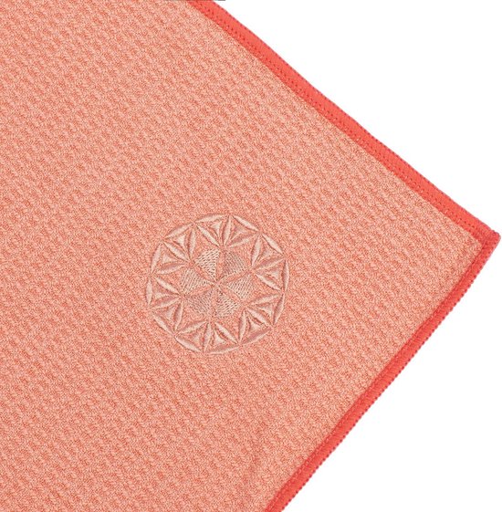 Yoga Handdoek - Fitness Doek - Anti Slip - Super Absorberend - 24 x 72 inch - Lotus Roze — afbeelding 3