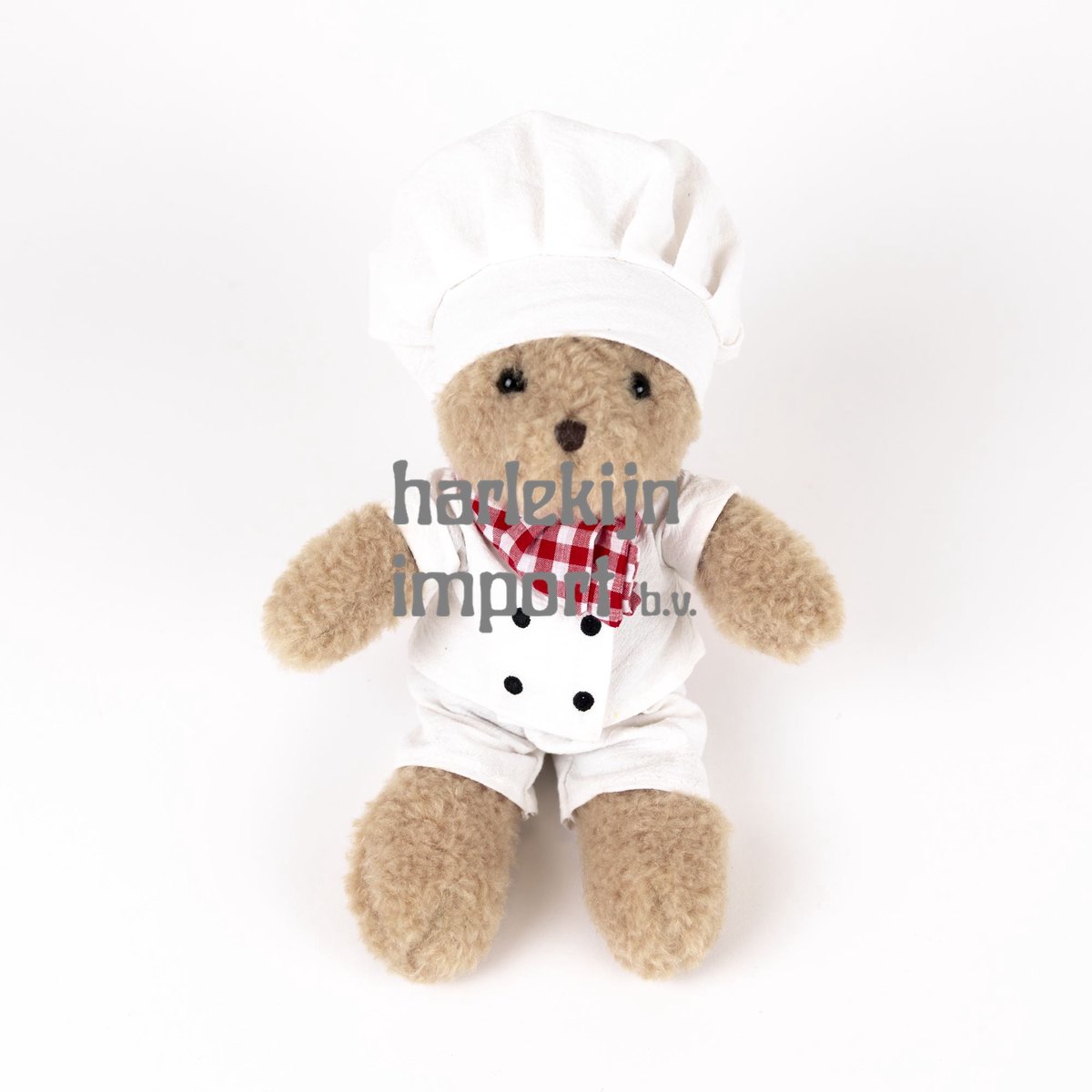 Egmont Toys knuffelbeer Chef in cadeauverpakking 30 cm baby speelgoed.
