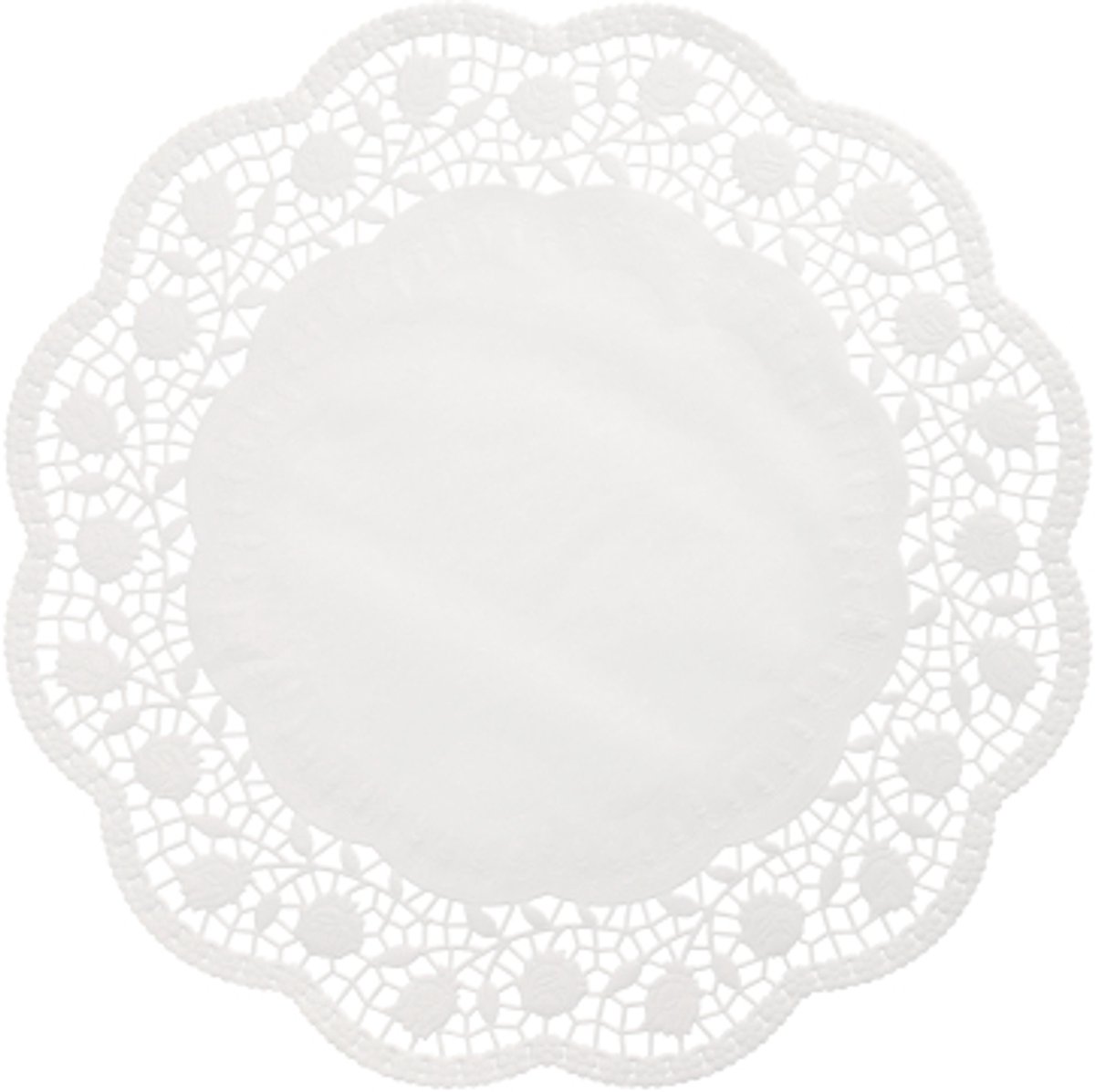 100 Taartranden rond Ø 36 cm wit