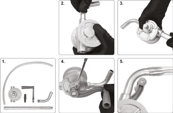 VOREL 78003 - Mini Handpomp voor Olie - Aluminium - 15 l/min - Compact & Lichtgewicht — afbeelding 5