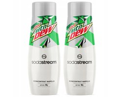 SodaStream Mountain Dew Diet - Zestaw syropów - 2 szt. x 440 ml - Gazowana - Smakdoos