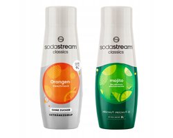 SodaStream Orange Zero en Mojito - Syrop Set - Zonder Suiker - 2 Smaken