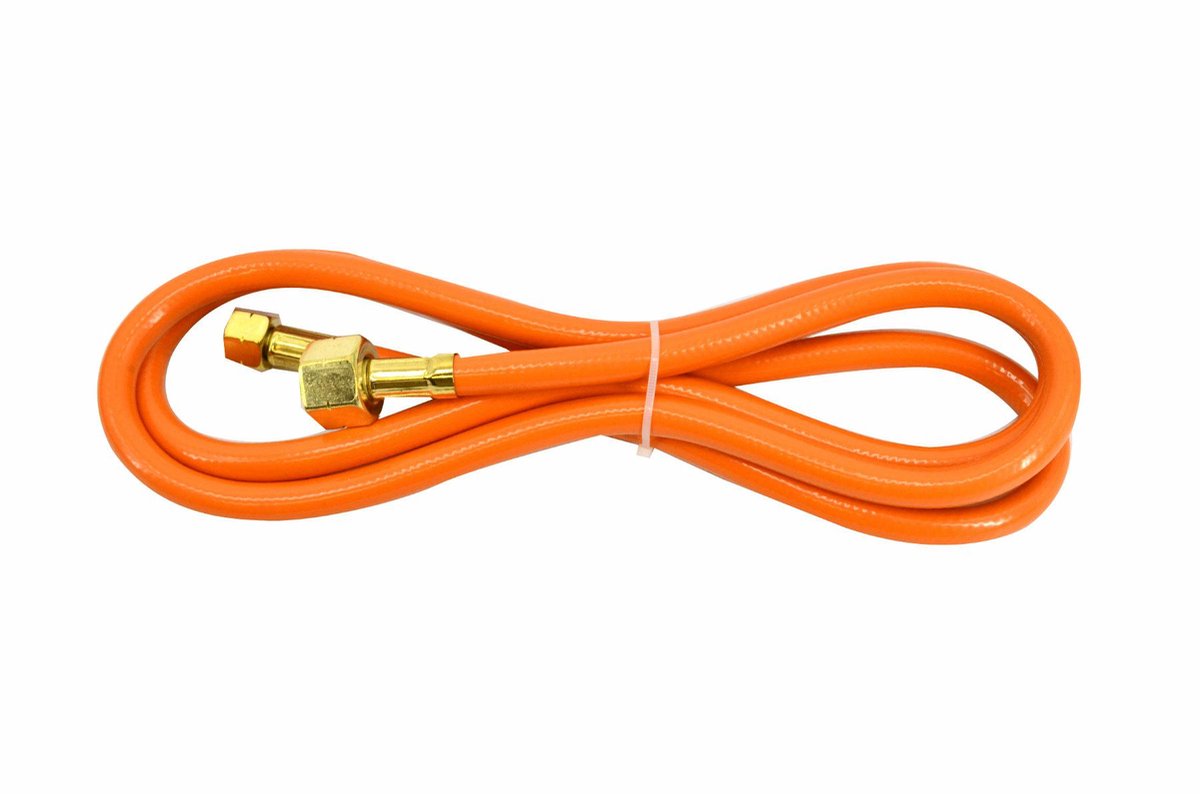 Awtools - Gasslang - 3m - PVC/Gummi - Mosiężne Fittingen