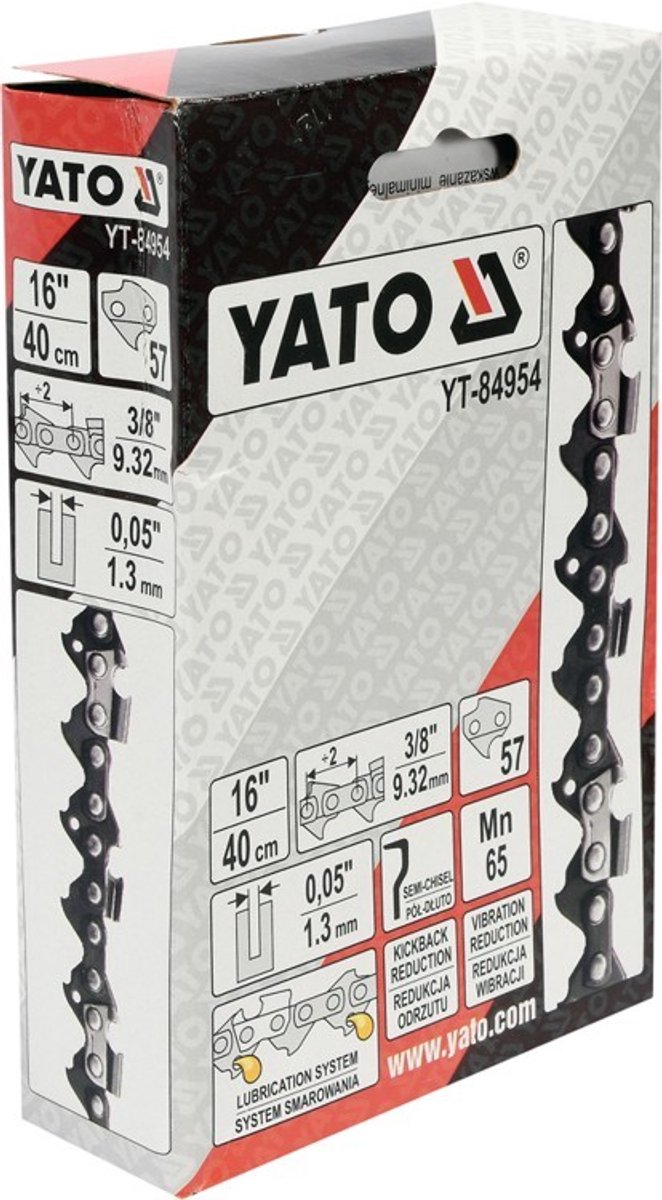 Yato - Kettingblad - 16 inch - 3/8 inch - 57 Schakels
