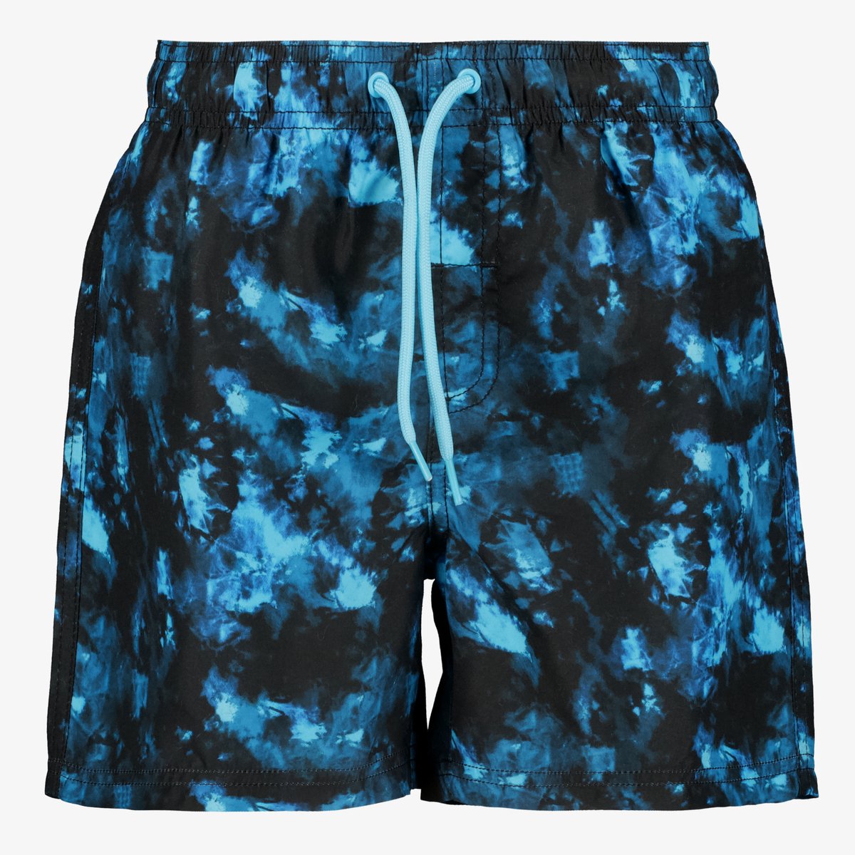 Osaga jongens zwembroek met print zwart blauw