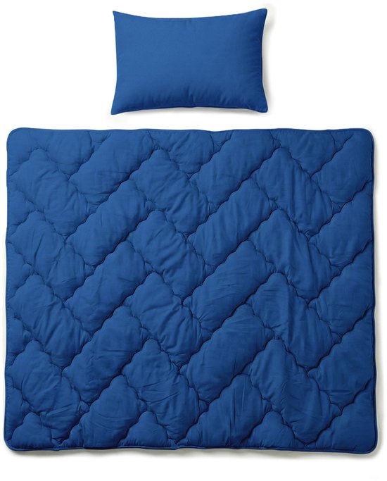 Dekbed Zonder Overtrek - Verkoelende Blue Cell Lazy - Blauw