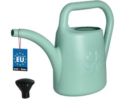 KOTARBAU® Gieter, Kunststof, 4,5 L, Salie, Plantengieter, Afneembare Broes, Voor Binnen En Buiten, Bloemengieter, Gieter voor Binnen, Ergonomisch Ontwerp