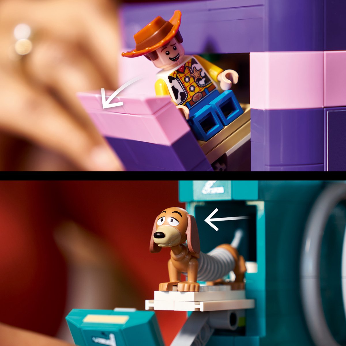 LEGO Disney en Pixar Toy Story Slinky Hond Boekensteunen Bouwpakket voor Volwassenen - 43301 – foto 8