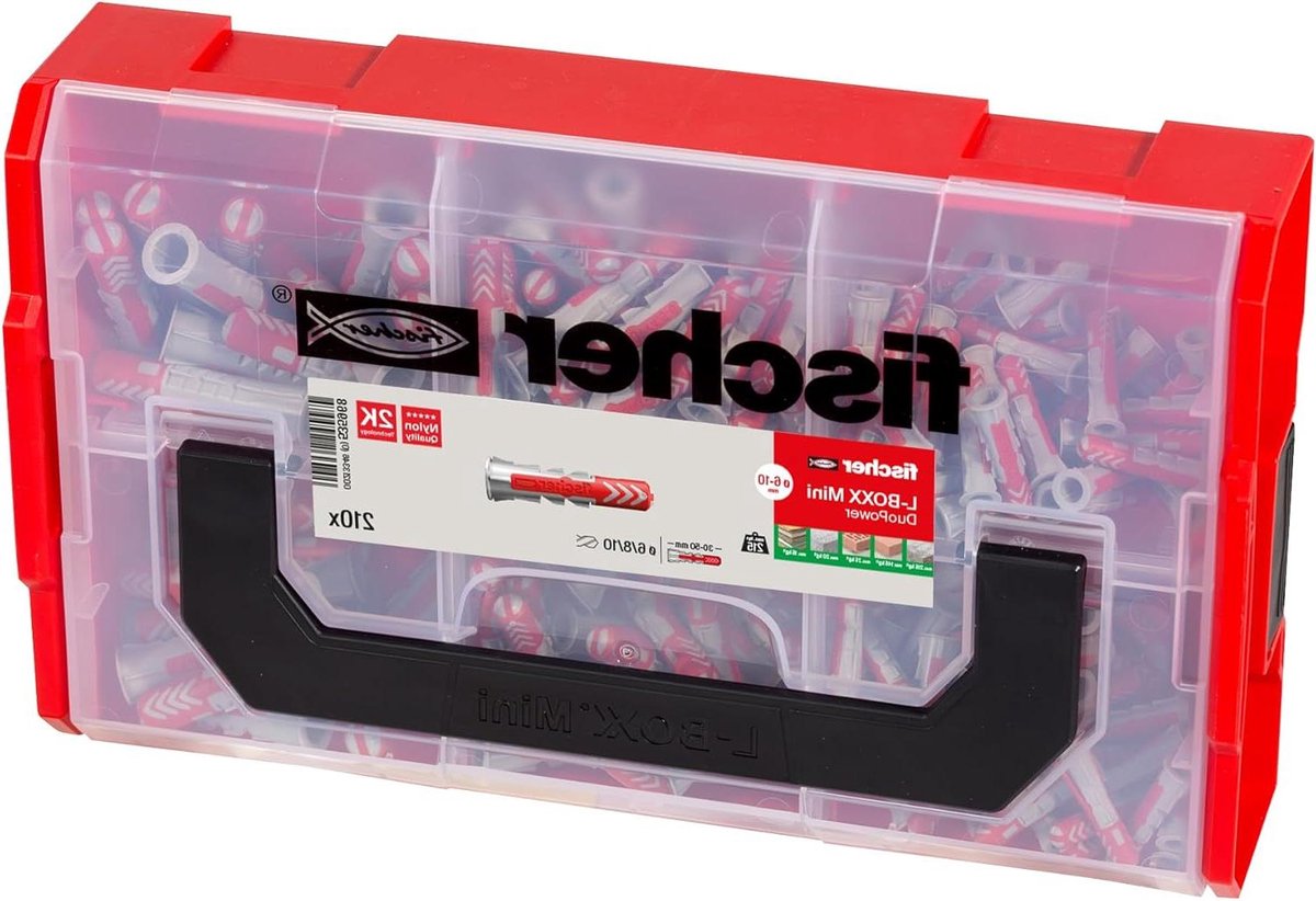 Universele Pluggen Set - Bevestigingsmateriaal Assortiment - Doe-het-zelf Projecten - Intelligente Zelfaanpassing - 210 Stuks - Bruin