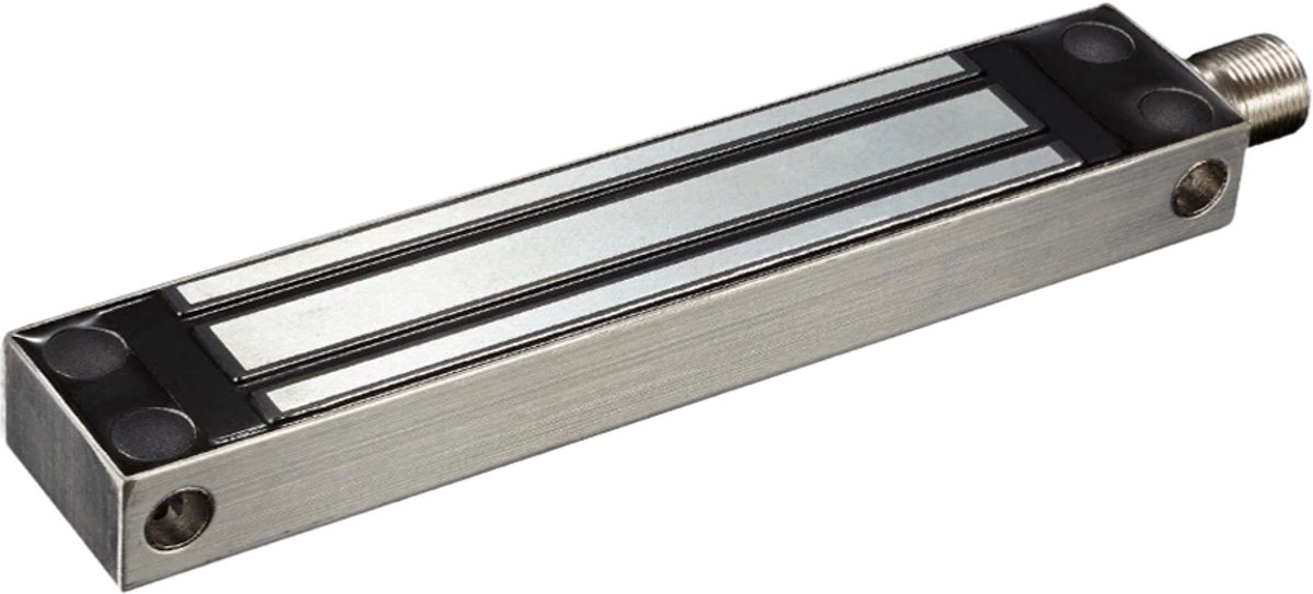 YLI YM-280FW Elektromagnetisch slot opbouw waterdicht IP68, kleefmagneet 280KG, 12/24VDC, fail safe