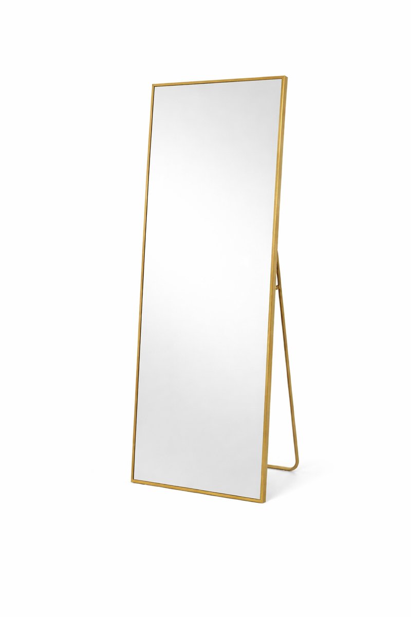 Jurrys Staande Spiegel Full Body – Aluminium Frame – HD Glas – Vrijstaand & Wandmontage –