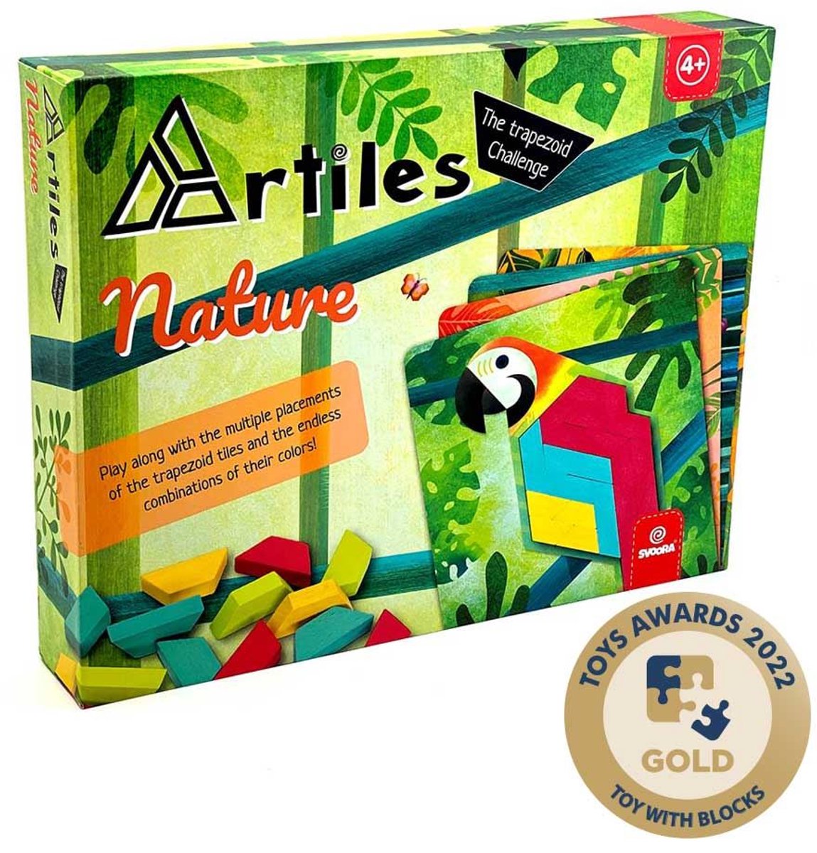 Svoora Artiles: Puzzel natuur. 33x28x5,5 cm 4+