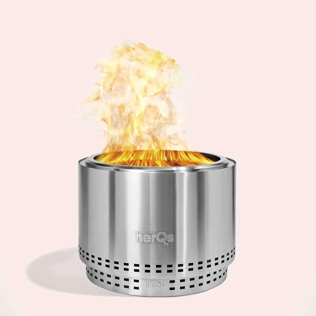 herQs Smokeless FirePit - Chief - Rookloze Vuurkorf - Rookvrije vuurkorf - Voor grote tuinen - ⌀ 68 cm van herQs