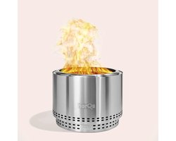 herQs Smokeless FirePit - Chief - Rookloze Vuurkorf - Rookvrije vuurkorf - Voor grote tuinen - ⌀ 68 cm