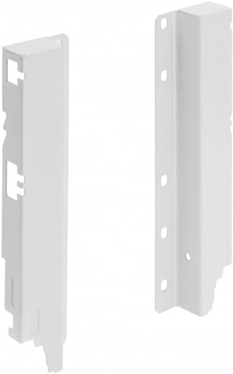 Lade verbindingsstuk - Achteraansluiting - Laden systeem - Moderne Box Pro compatibel - Hoogte 199 mm - Wit