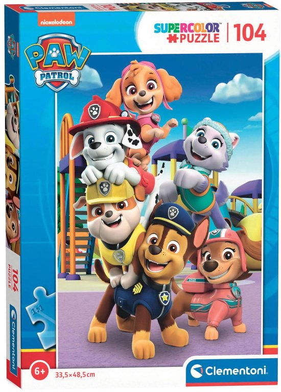 Clementoni - Puzzle Paw Patrol - 104 pièces - 27178