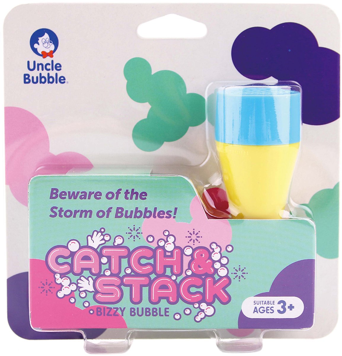 Uncle Bubble - Bellenblaas - Catch & Stack