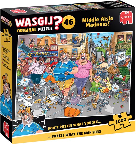 Wasgij - Original Puzzel - Buitenkansjes - 1000 Stukjes