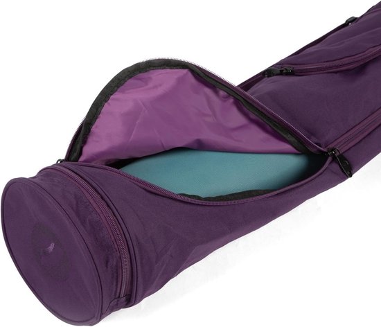 Yogatas - Sporttas - Yogamat Vervoeren - Spatwaterdicht Buitenvak - 60 cm Breed - lila — afbeelding 5