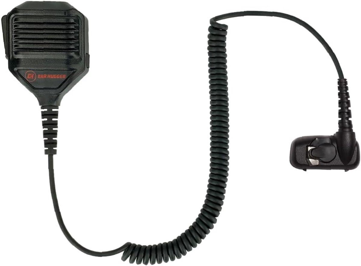 Speaker Microfoon - Afstandsbediening Microfoon - Radio Communicatie - Industriële Kwaliteit - 20 x 12 x 6 cm - Zwart