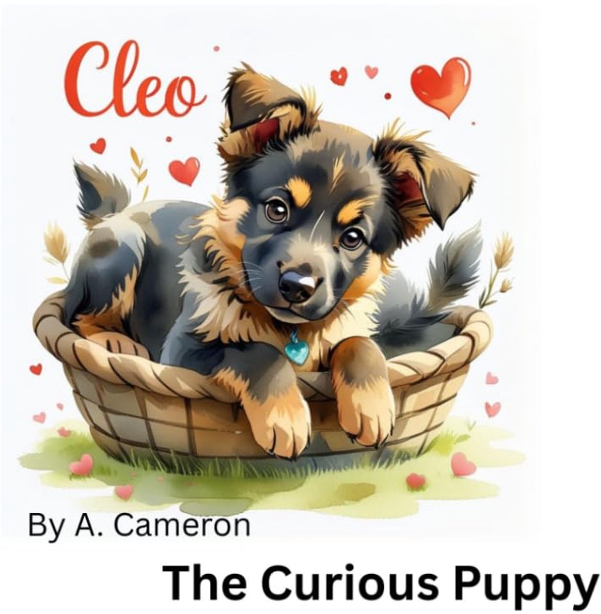 Nieuw Kinderboek - Avonturen Verhaal - Voorlezen Kinderen - Vrolijke Puppy - 21.59 x 21.59 cm
