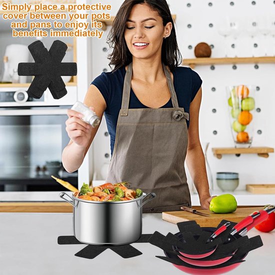Slow Cooker Dekselhouder, Keukenpot Dekselhouder voor Keukenpot Organizer Handsfree Ontwerp Houdt Werkbladen Schoon