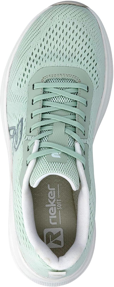Lage sneakers met veters