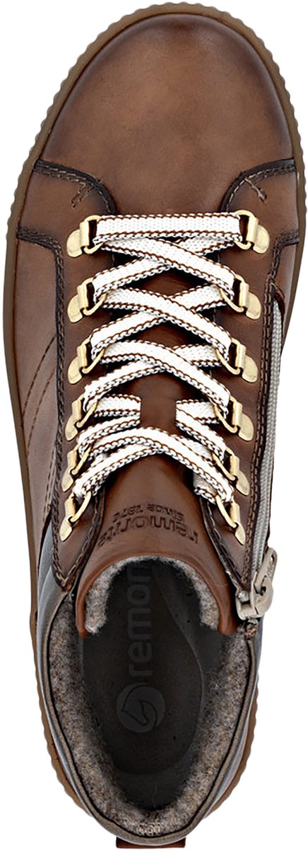 Rock hoge leren sneakers