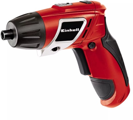 Einhell Accu Schroevendraaier 3,6V Li-ion 3 Nm LED-licht Draaibare Kop 20 Koppelstanden 6 Bits Incl. Lader