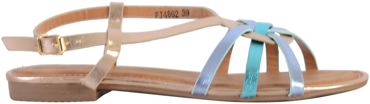 Platte sandalen